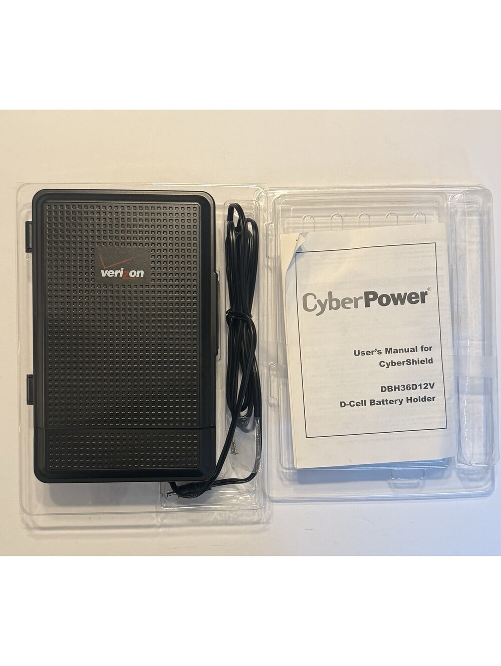 New Verizon CyberPower DBH36D12V Battery Backup BBU | 12x D Cell (Not Included)
